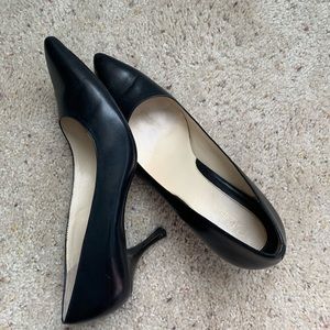 Cole Haan black leather heels